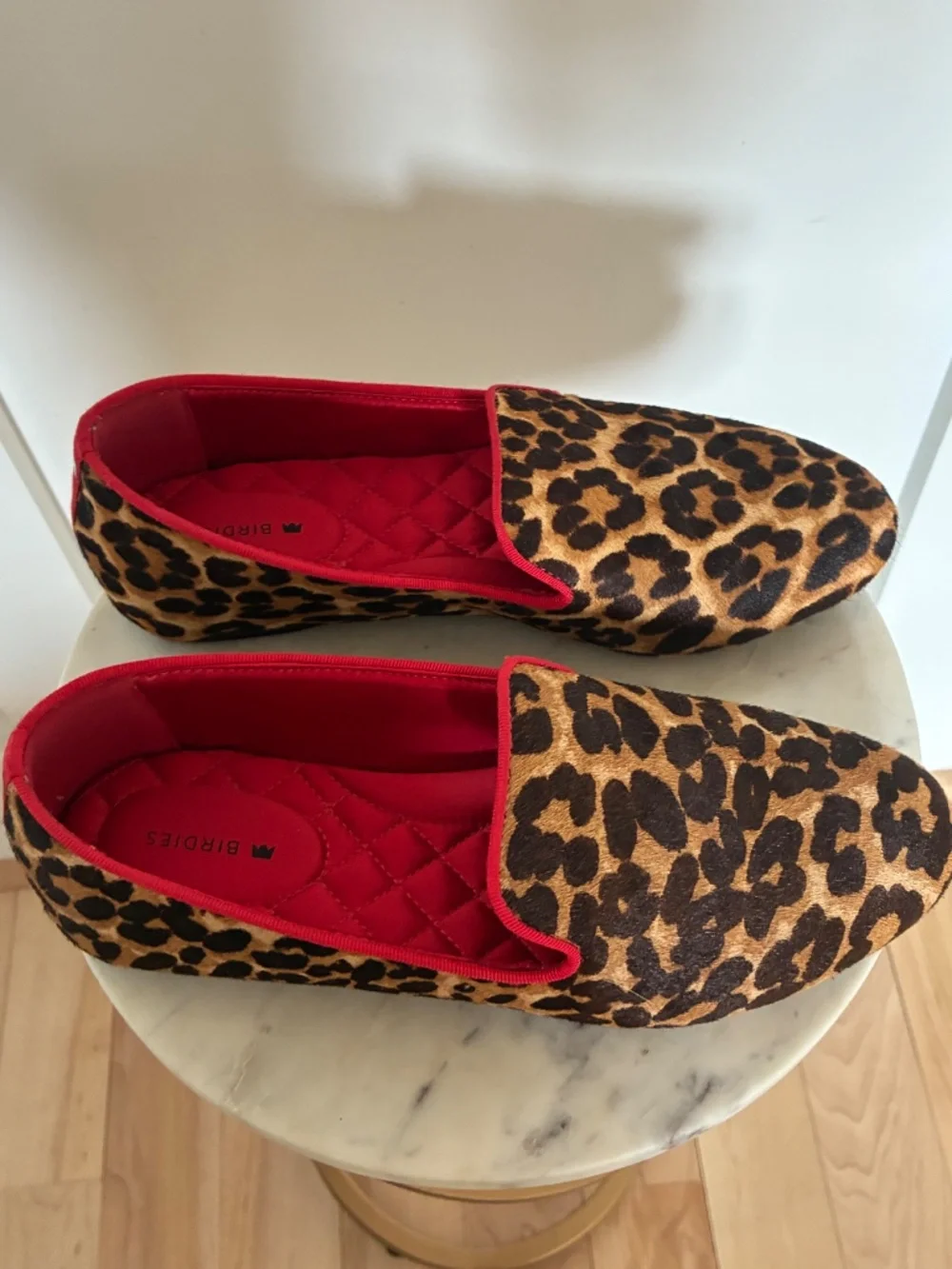 Birdies leopard print Starling flats
